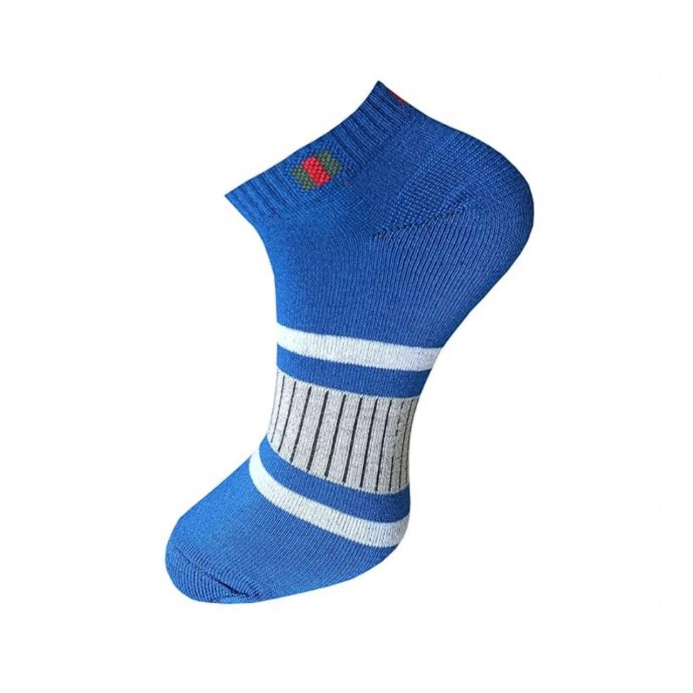 Generic 3_Pair Set Unisex Casual Cotton Printed Ankle Length Socks (Multicolor)